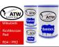 Preview: Mitsubishi, Rio/Mexican Red, R04 / PR2: 500ml Lackdose + 500ml Klarlack + 250ml Härter - Set, von ATW Autoteile West.